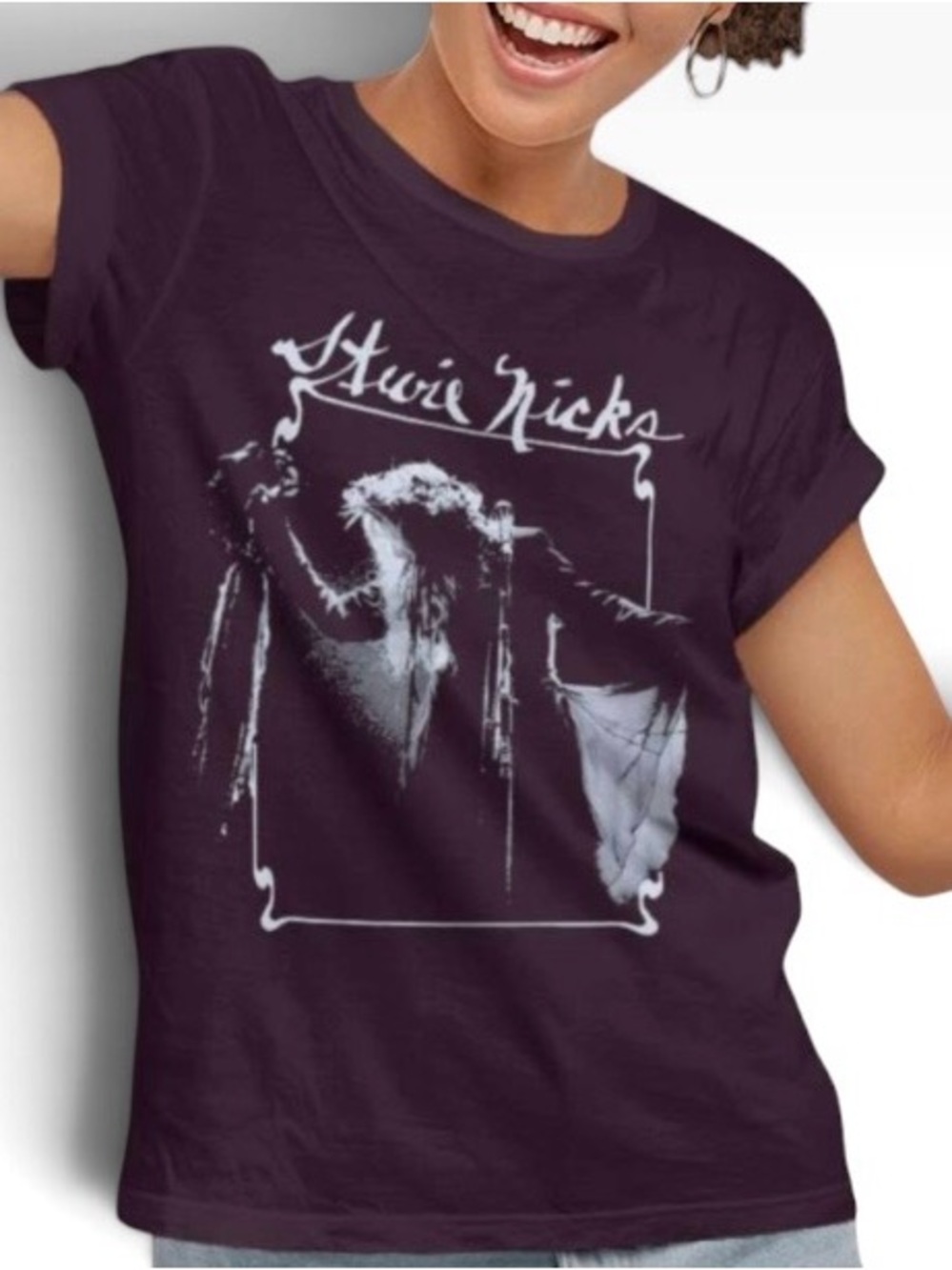Stevie Nicks Black & White Graphic 2023 Concert Tour Tee